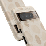 Neutral Pebble Pattern Tough iPhone Case  Shamo's