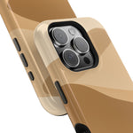 Neutral Desert Wave Design iPhone Case | MagSafe  Shamo's