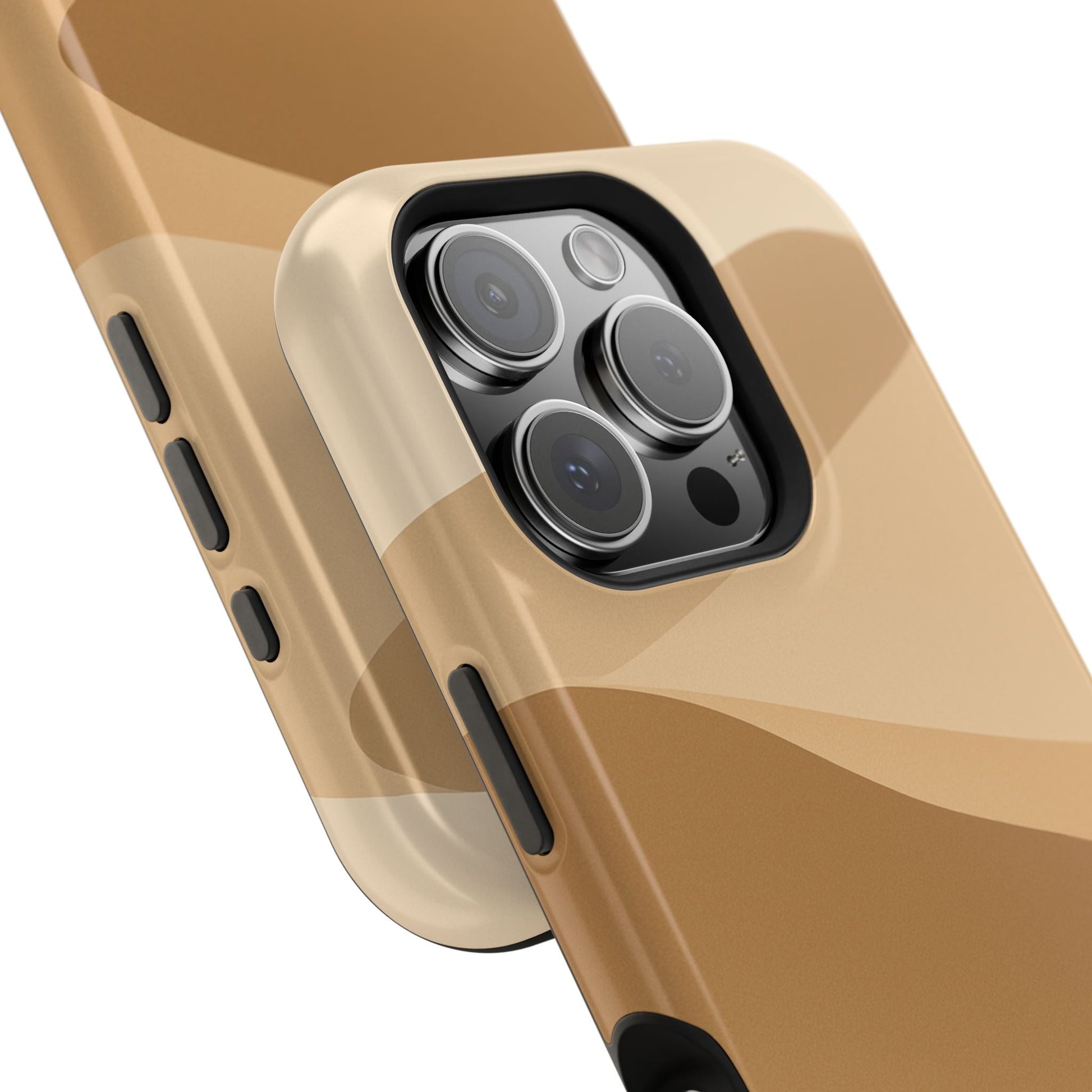 Neutral Desert Wave Design iPhone Case | MagSafe  Shamo's