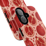 Pomegranate Fruit Tough iPhone Case | MagSafe Compatible - Shamo's