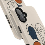 "Connected Lines" Minimalist iPhone Case — MagSafe, Magnetic Impact-Resistant  Shamo's