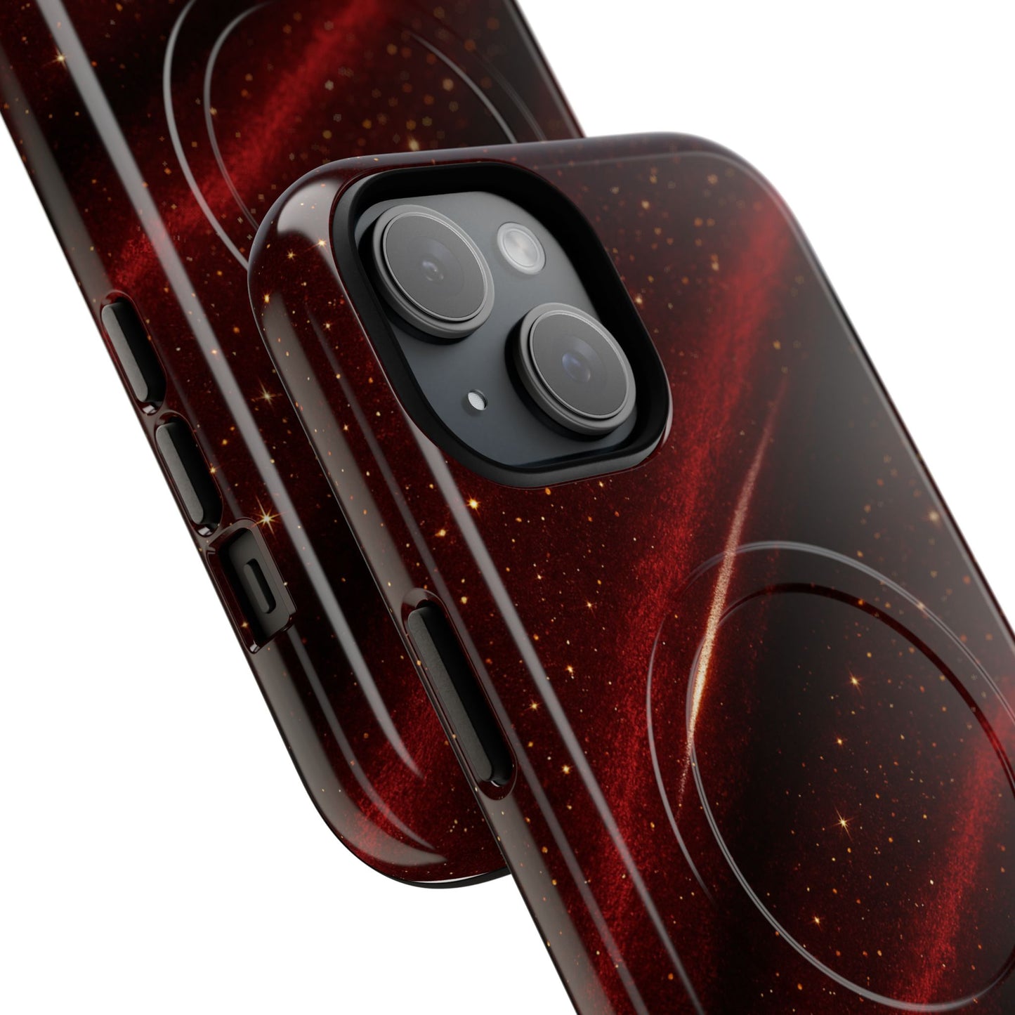 Red Nebula iPhone Case with MagSafe - Shamo's