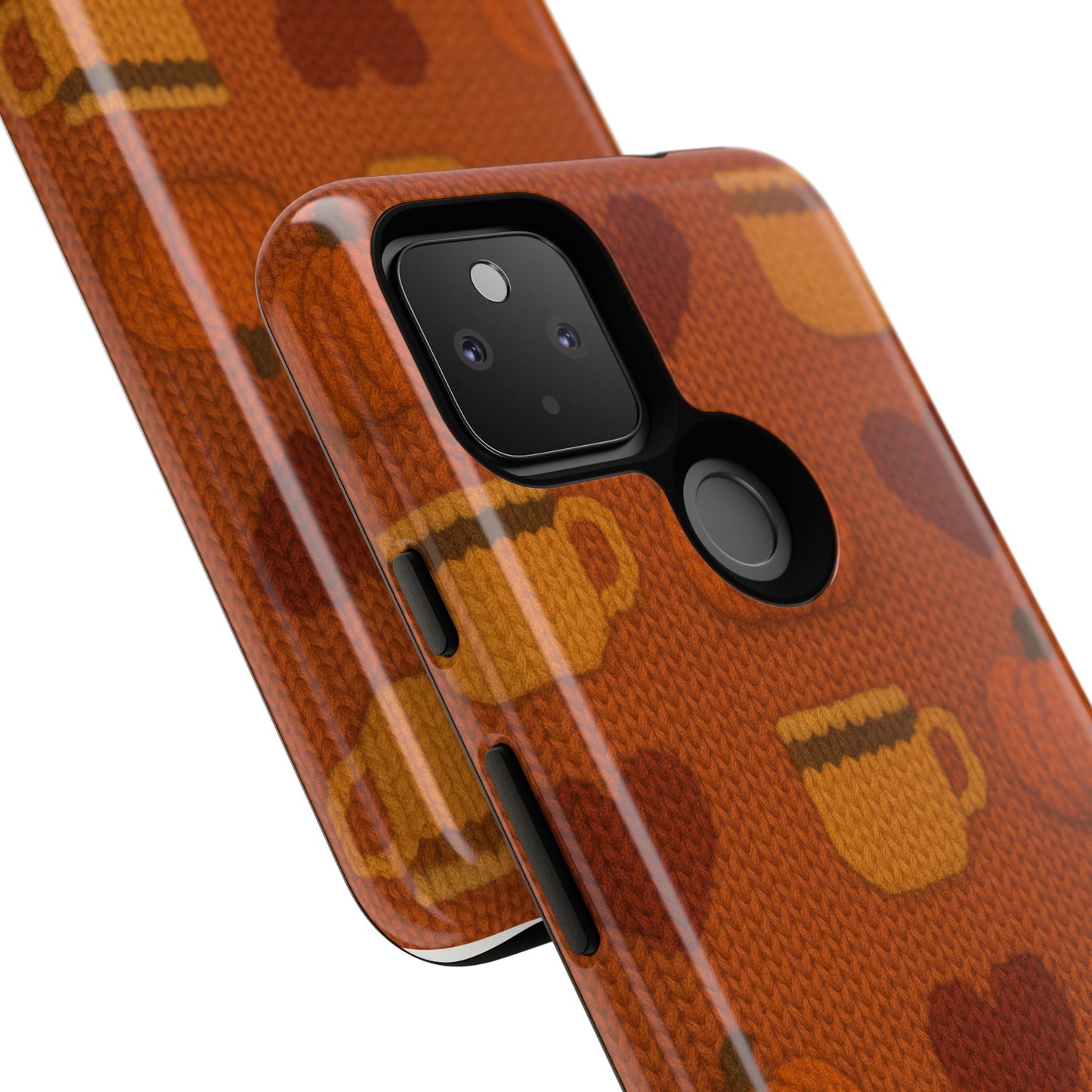 Fall Pumpkin & Coffee iPhone Case