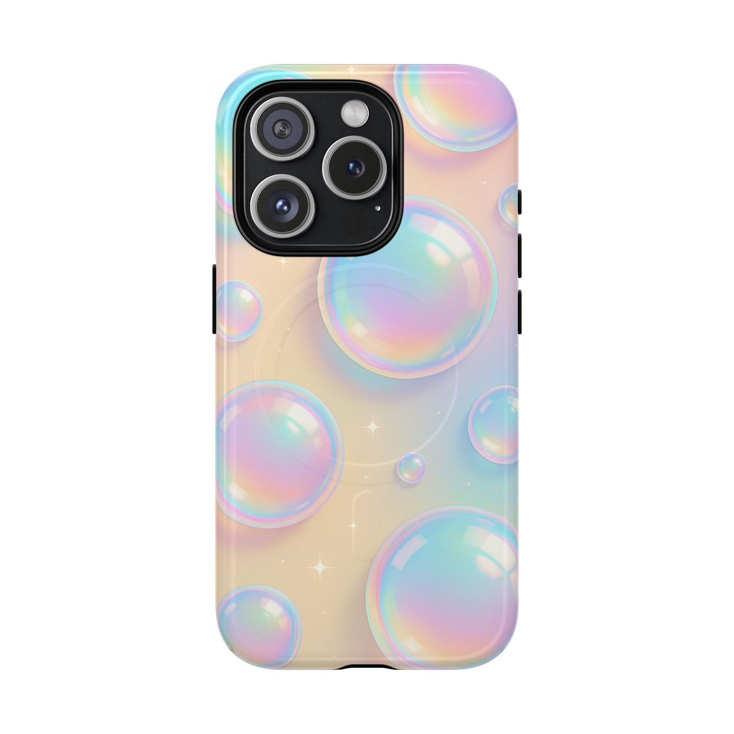 Holographic Bubble iPhone Case - with MagSafe