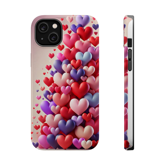 Shamo's Phone Case | MagSafe Compatible | Love Hearts Theme