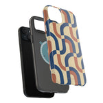 Mod Ribbon – Retro Geometric MagSafe Phone Case