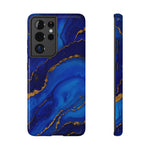 Blue Gold Marble Phone Case  Shamo's Samsung Galaxy S21 Ultra / Glossy / Without gift p