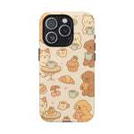 Coffee Cats & Dogs Phone Case with MagSafe - Shamo's