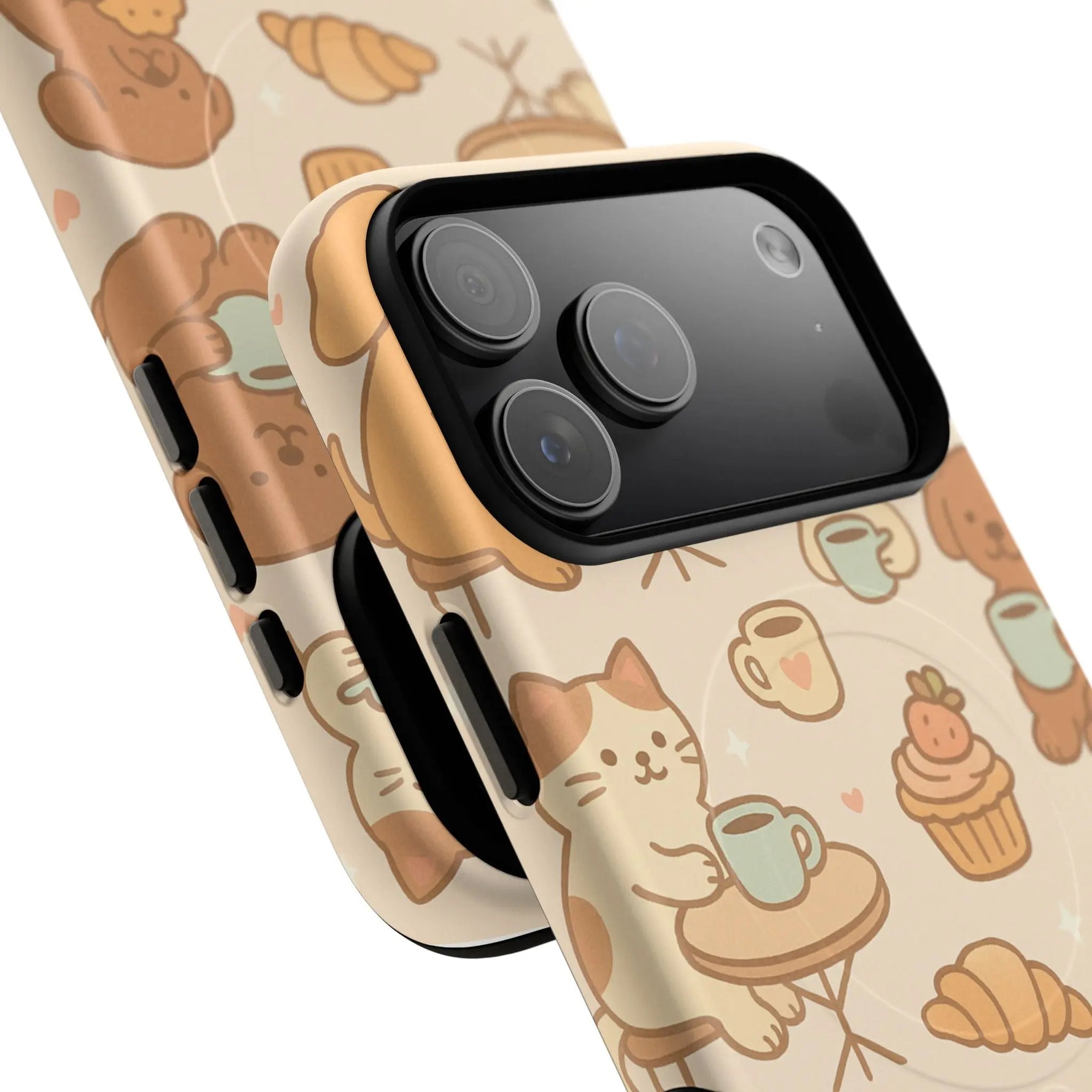 Coffee Cats & Dogs Phone Case with MagSafe  Shamo's