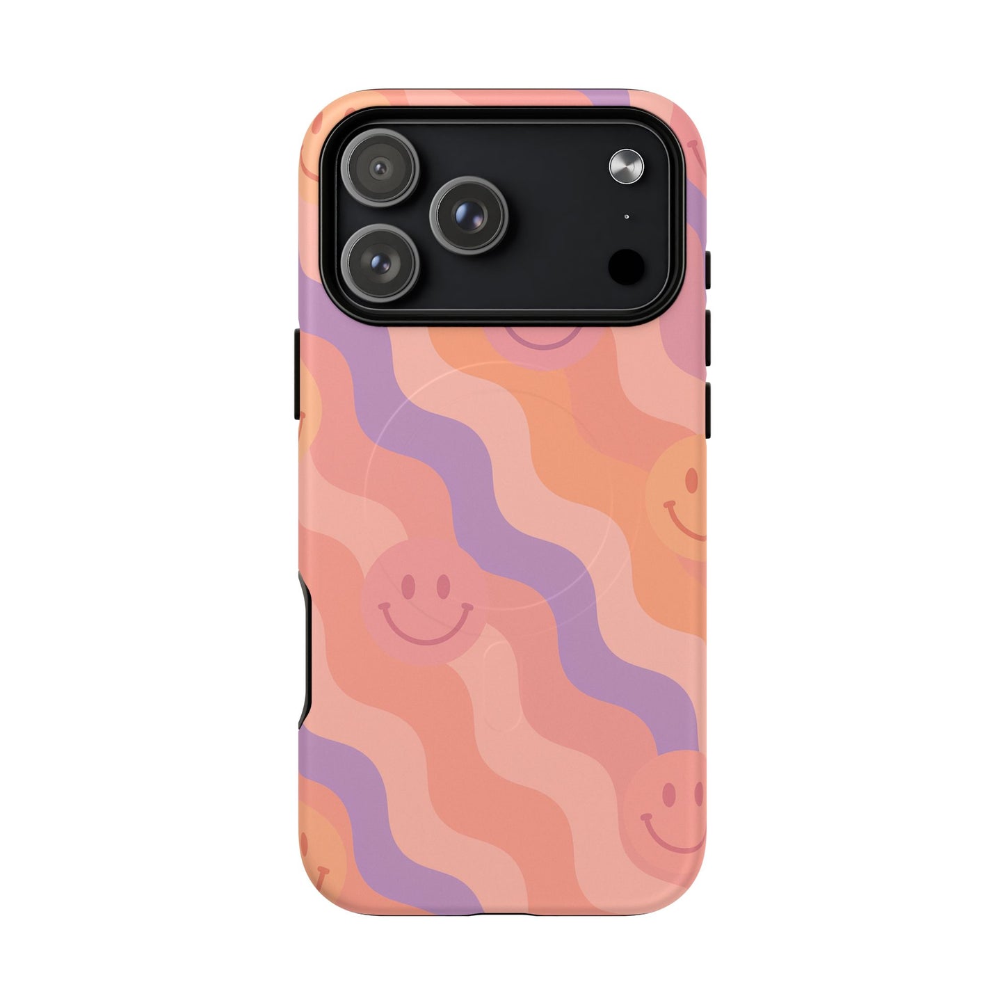 Groovy Smiley Faces Retro iPhone Case | MagSafe