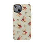 Teddy Bear on Holidays iPhone Magnetic Case with MagSafe