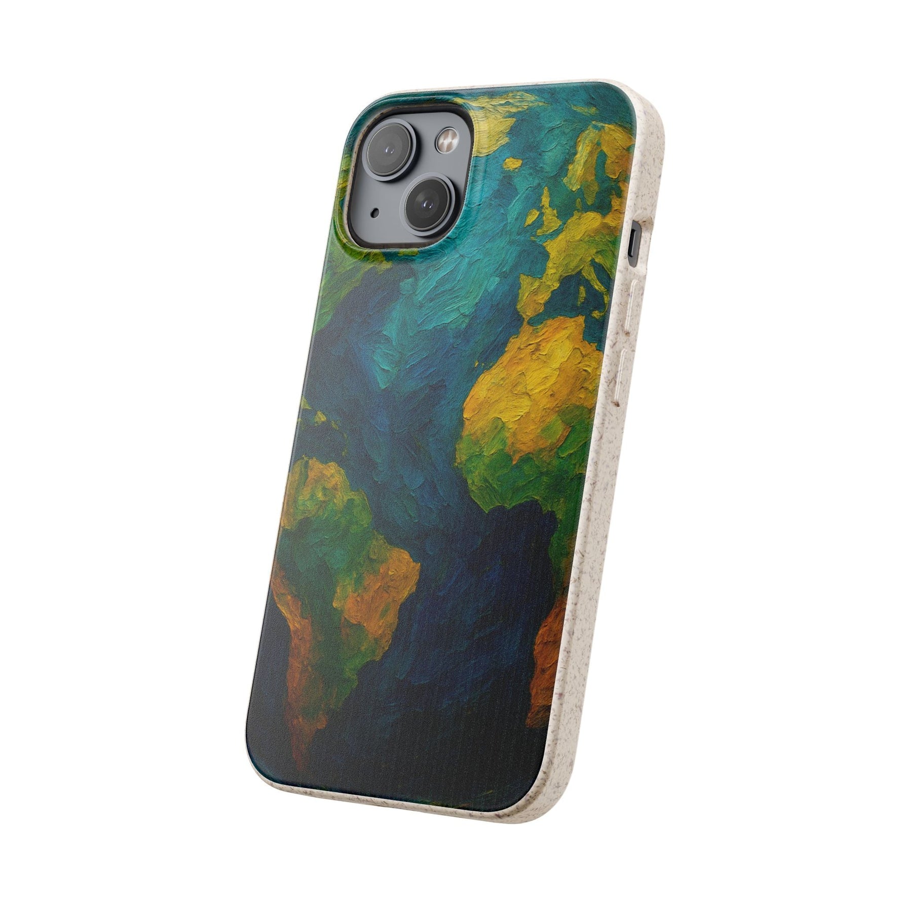 Biodegradable Phone Case — Earth Illustration Eco-Friendly Case  Shamo's