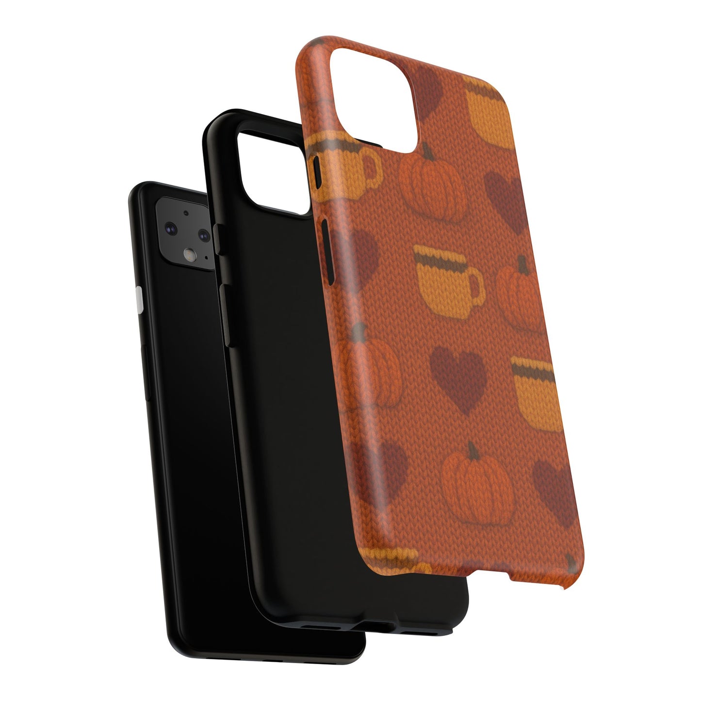 Fall Pumpkin & Coffee iPhone Case
