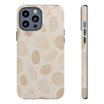 Neutral Pebble Pattern Tough iPhone Case  Shamo's iPhone 13 Pro Max / Matte