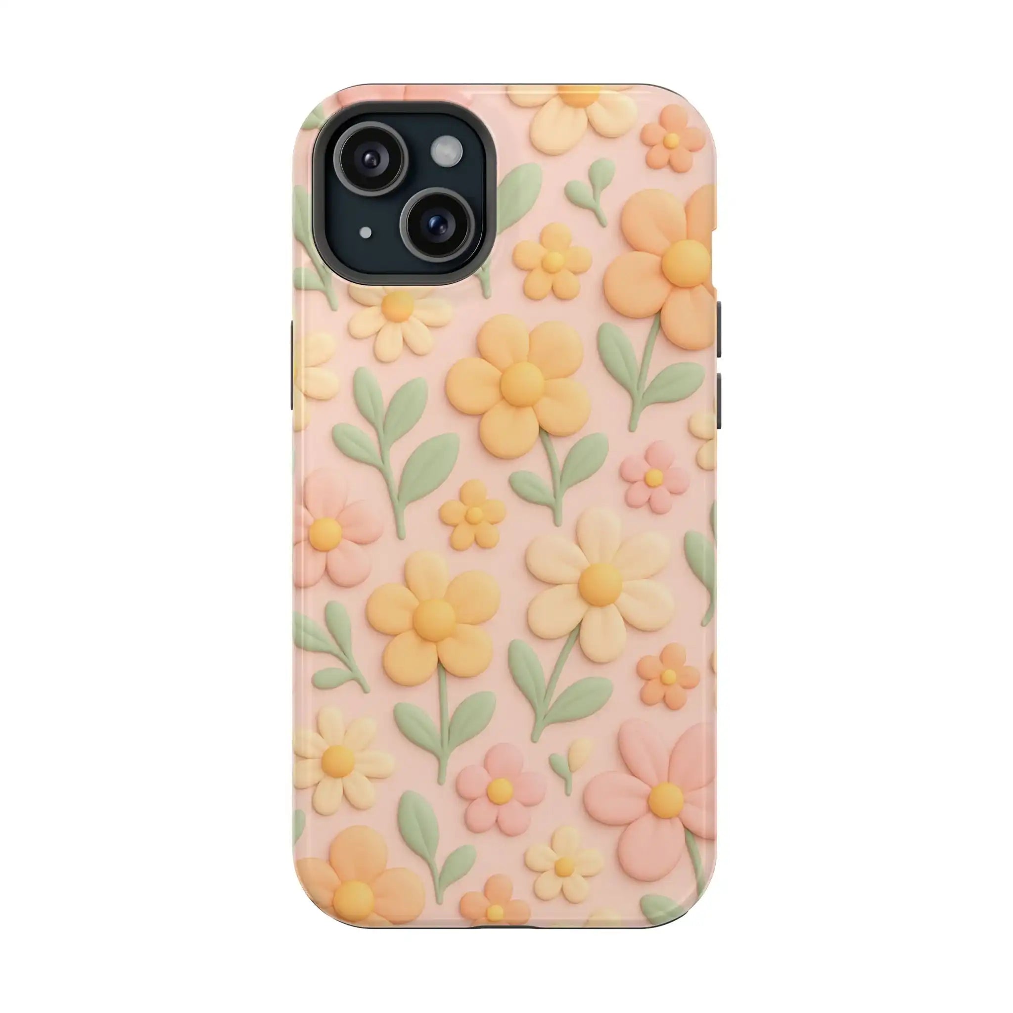Vintage Floral 3D iPhone Case | MagSafe Compatible - Shamo's