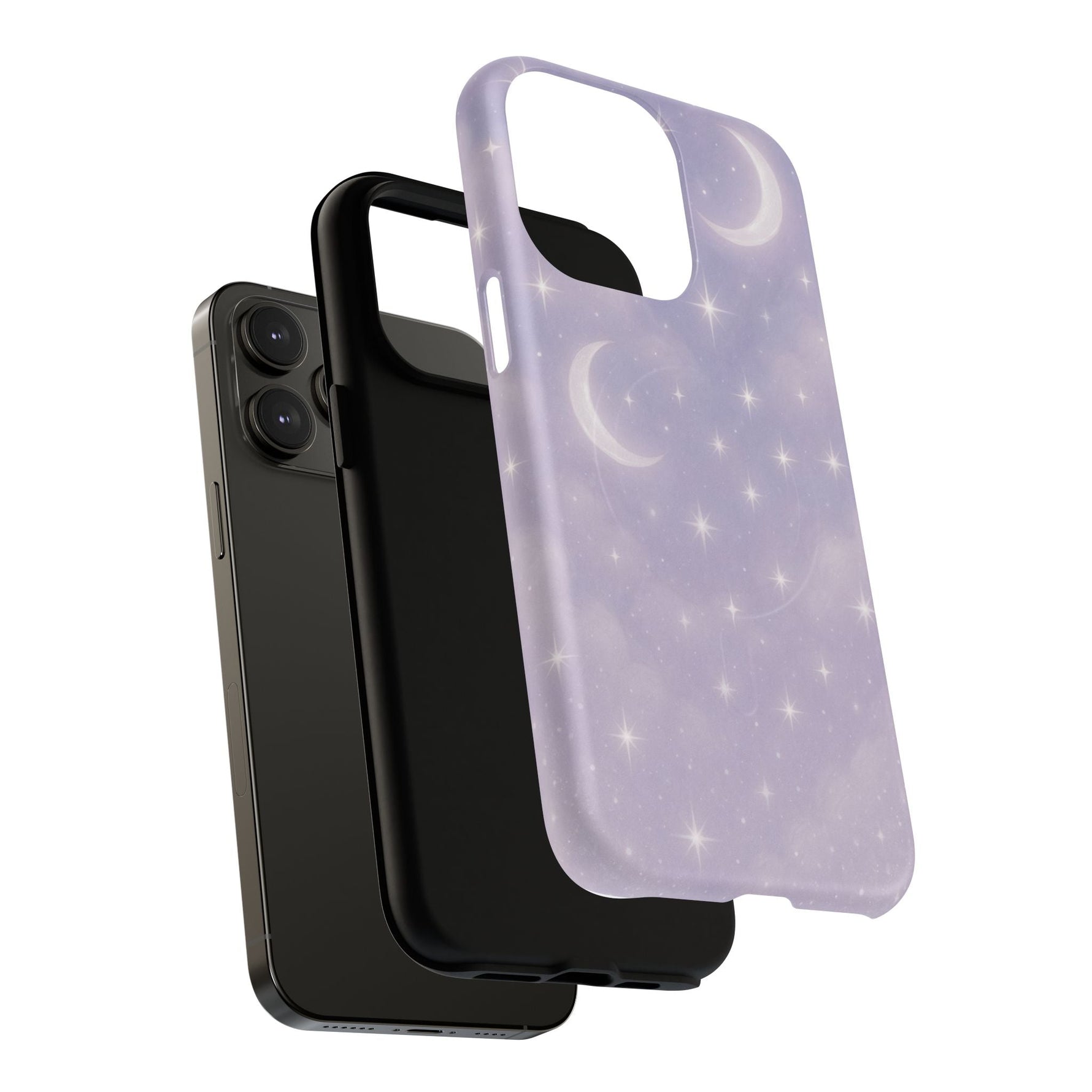 Celestial Lavender iPhone Case — Moon & Stars MagSafe Compatible  Shamo's