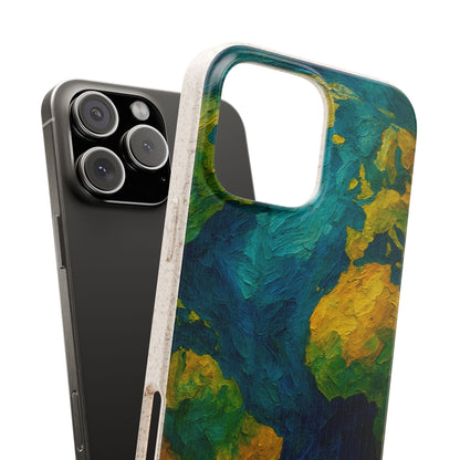 Biodegradable Phone Case — Earth Illustration Eco-Friendly Case  Shamo's