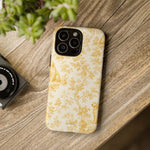 Golden Retriever Pattern Phone Case — Impact Resistant Tough Cases
