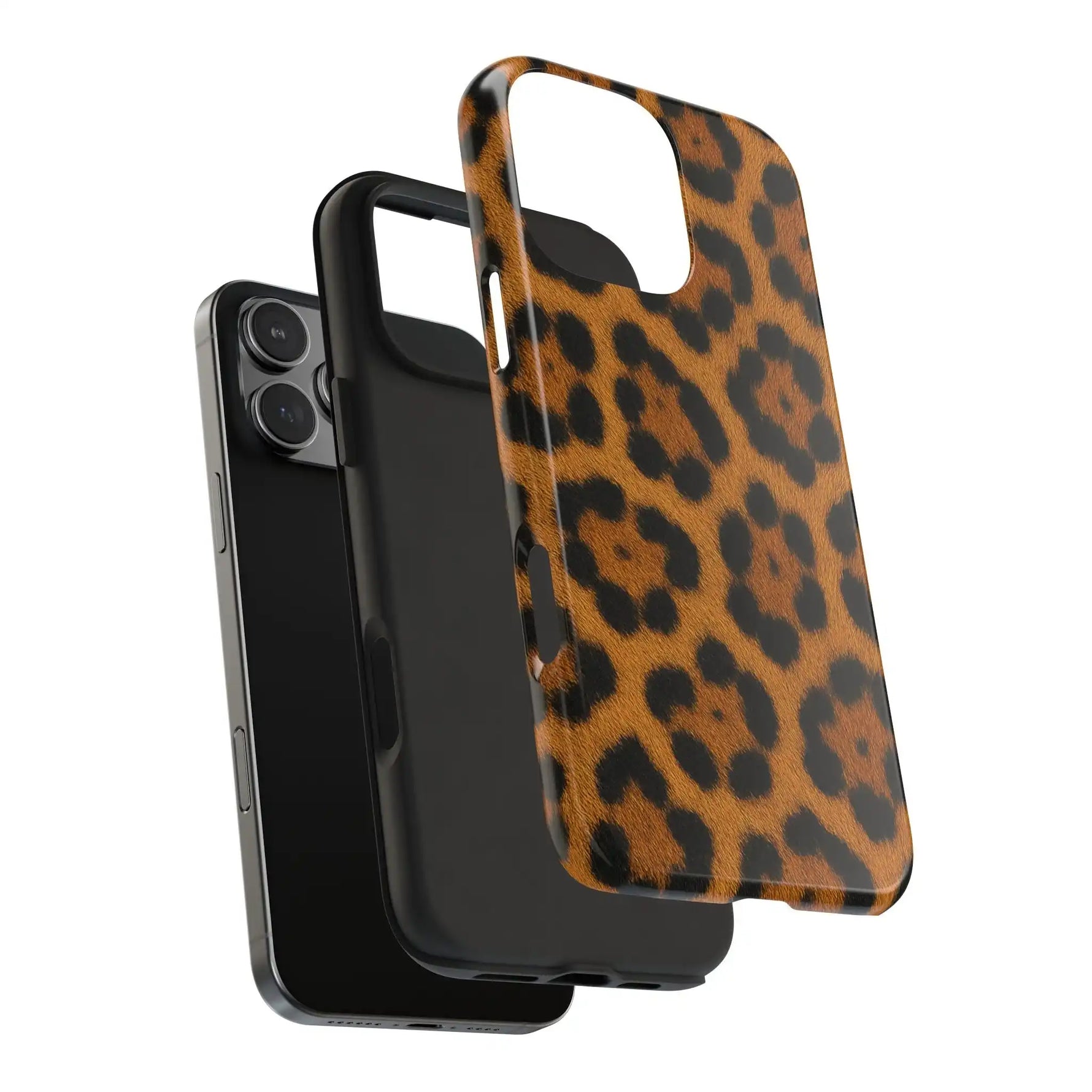 Lion Skin Pattern Tough Phone Case — Rugged Protective Phone Case  Shamo's