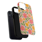 Floral Tough Magnetic MagSafe Phone Case - Stylish Protection for Everyday Use