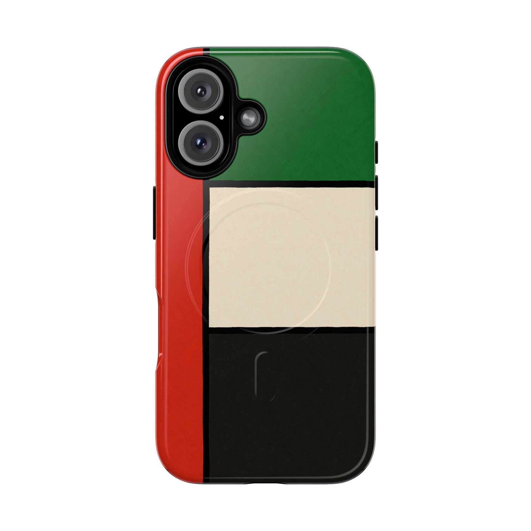 UAE Flag iPhone Case | MagSafe  Shamo's iPhone 16 / Glossy
