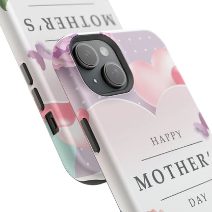 MagSafe Tough Cases with Happy Mother's Day print