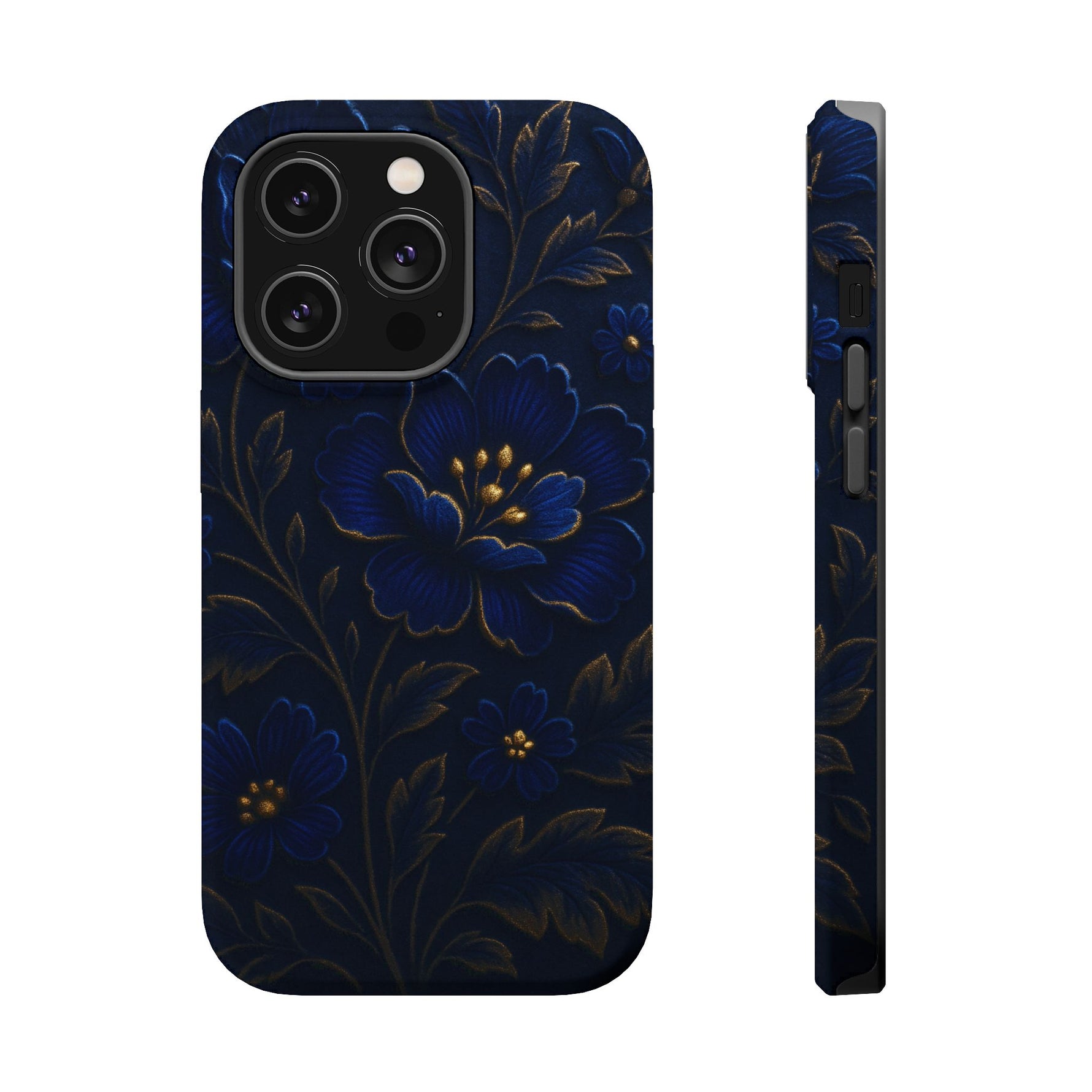 3D Velvet Night Flower iPhone Case | MagSafe - Shamo's