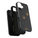 Gold Fireworks Celebration iPhone Case with MagSafe  Shamo's
