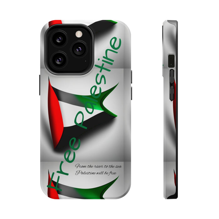 MagSafe Tough Case: Palestinian Flag & 'From the River to the Sea, Palestine Will Be Free