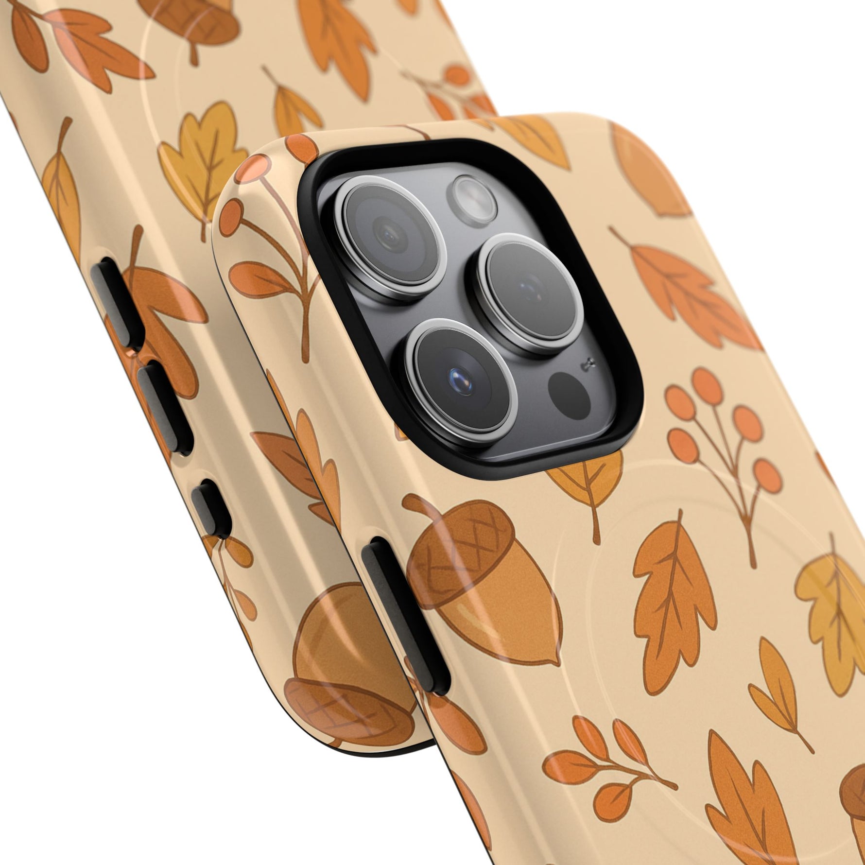 Autumn Leaves Woodland Berries iPhone Case | MagSafe - Shamo's