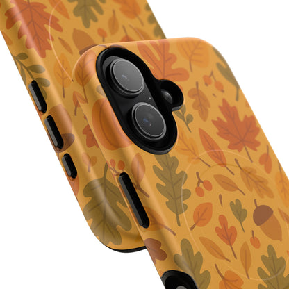 Autumn Leaves Magnetic Phone Case | Compatible with MagSafe
