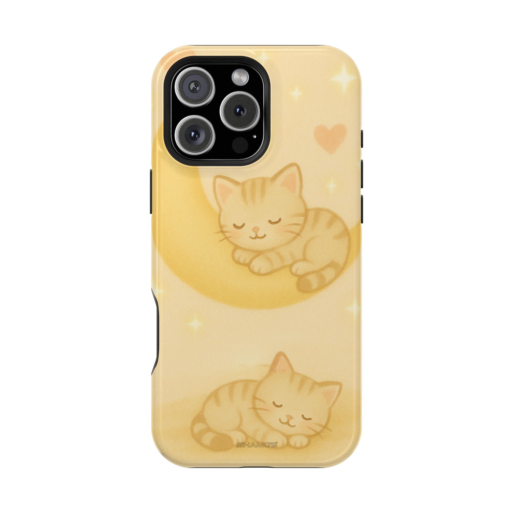 Sweet Kitten Dreams iPhone Case with MagSafe - iPhone 16 Pro Max / Glossy - Shamo's