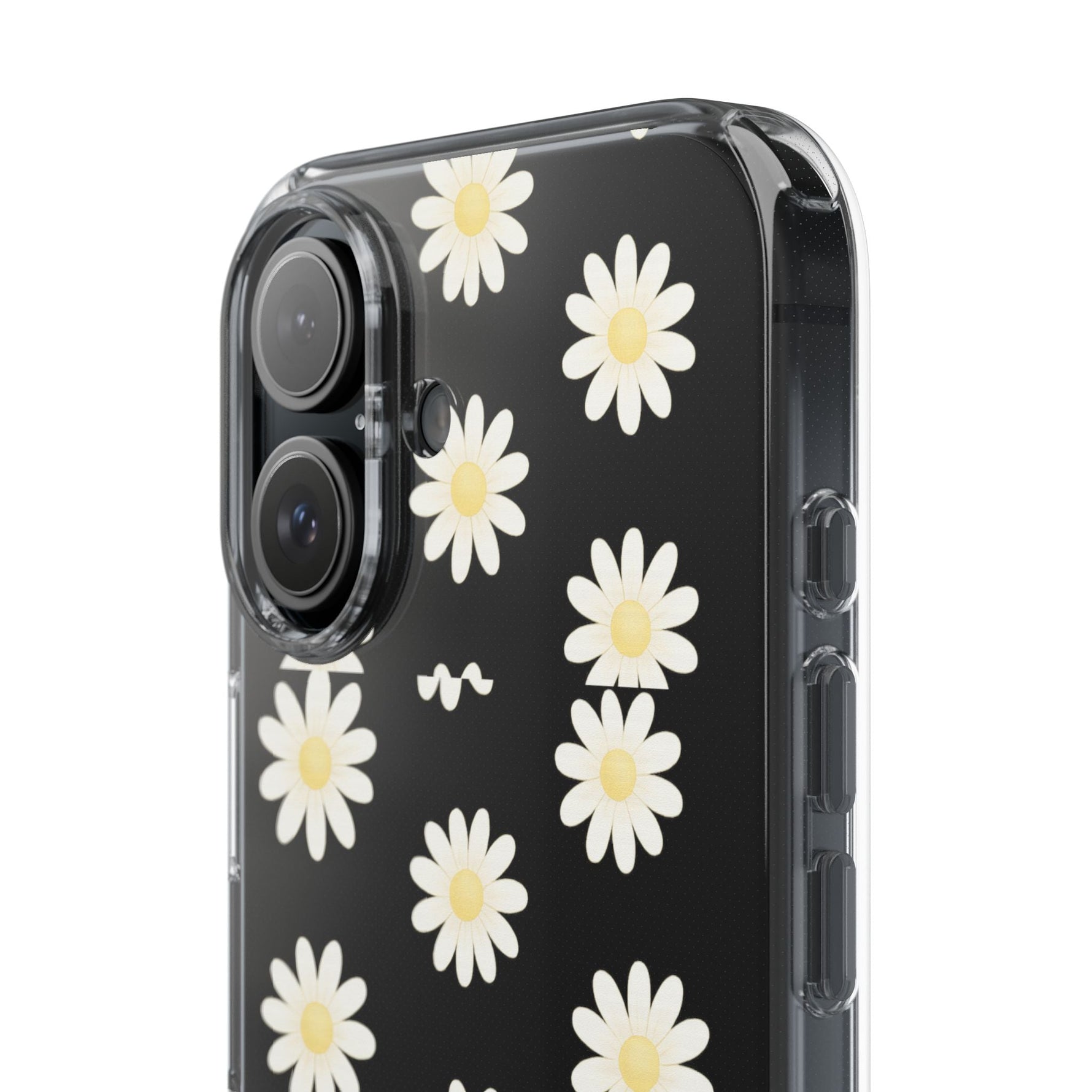 Daisy Floral Clear iPhone Case  Shamo's