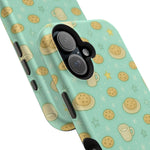 Cookie & Coffee Pattern Tough iPhone Case — Impact-Resistant  Shamo's