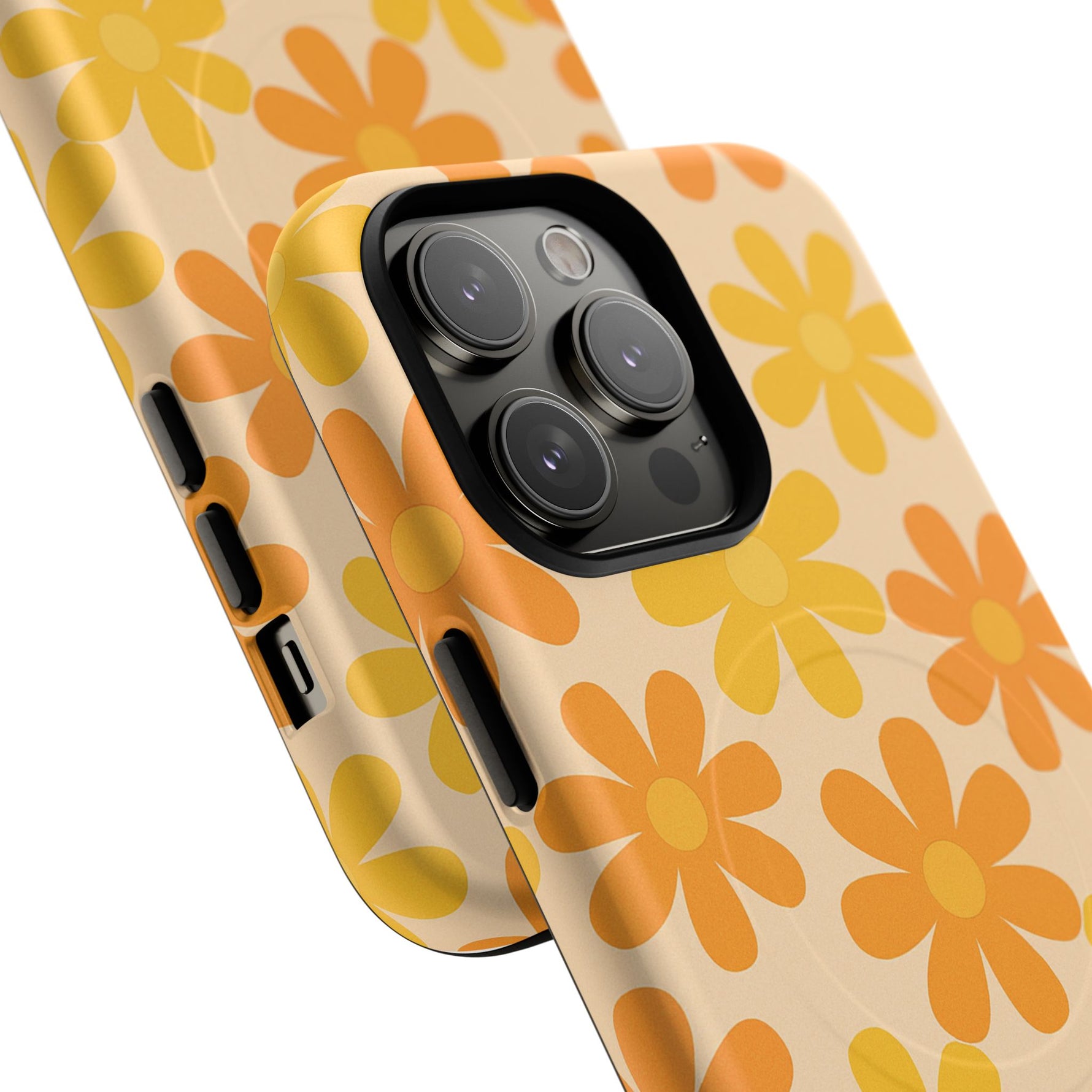 Retro Daisies Pattern iPhone Case | MagSafe - Shamo's