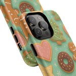 Holiday Cookie Pattern iPhone Case — MagSafe compatible  Shamo's