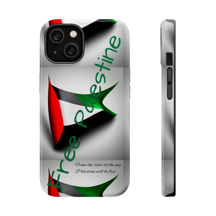 MagSafe Tough Case: Palestinian Flag & 'From the River to the Sea, Palestine Will Be Free