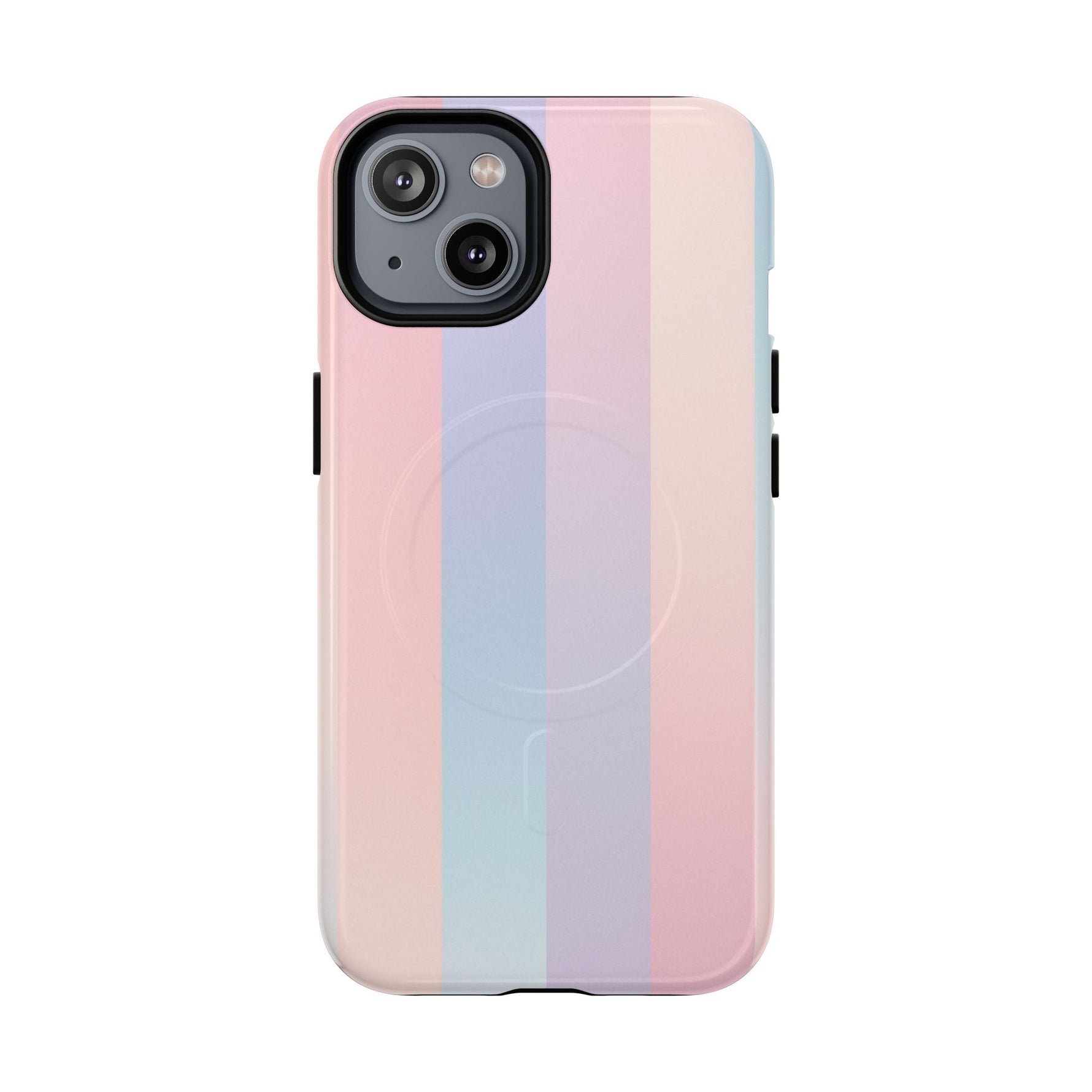 Pastel Stripe Blend Case for iPhone | MagSafe - Shamo's