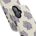 Cute Tiny Hippo Magnetic Impact-Resistant Phone Case