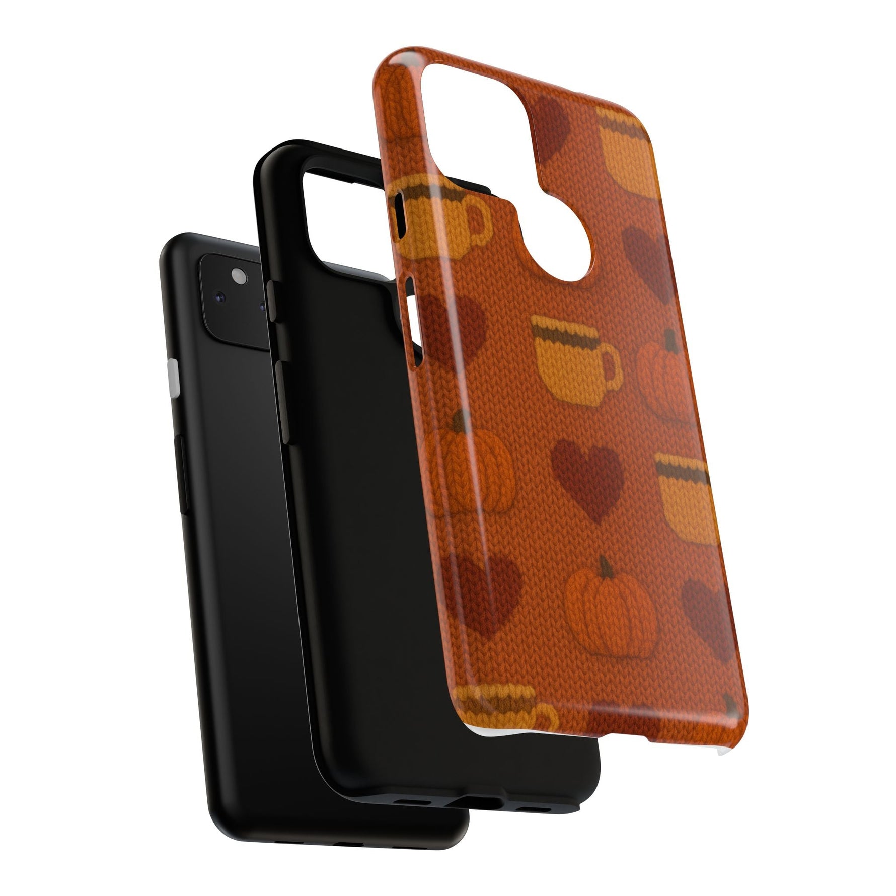 Fall Pumpkin & Coffee iPhone Case  Shamo's