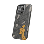 “Rebuilding Myself” Abstract iPhone Case — Magnetic MagSafe Impact-Resistant  Shamo's