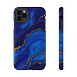 Blue Gold Marble Phone Case  Shamo's iPhone 11 Pro Max / Glossy / Without gift packagin