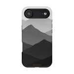 Monochrome Mountain Design iPhone Case | MagSafe