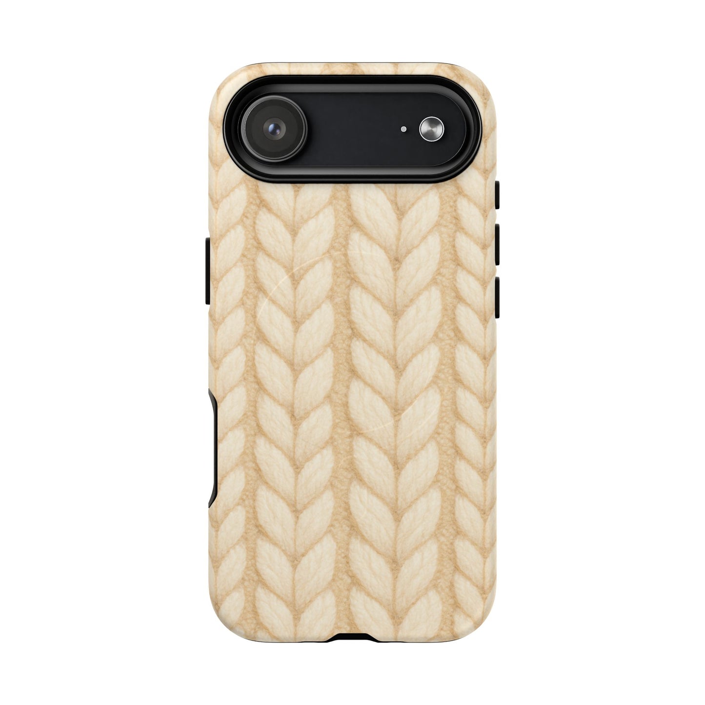 Cozy Knitted Texture Tough iPhone Case | MagSafe