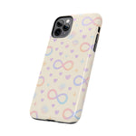 Infinity Pattern Tough Phone Case — Pastel Hearts & Stars  Shamo's