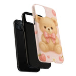 Ribbon Teddy Bear Love iPhone Case with MagSafe - Shamo's