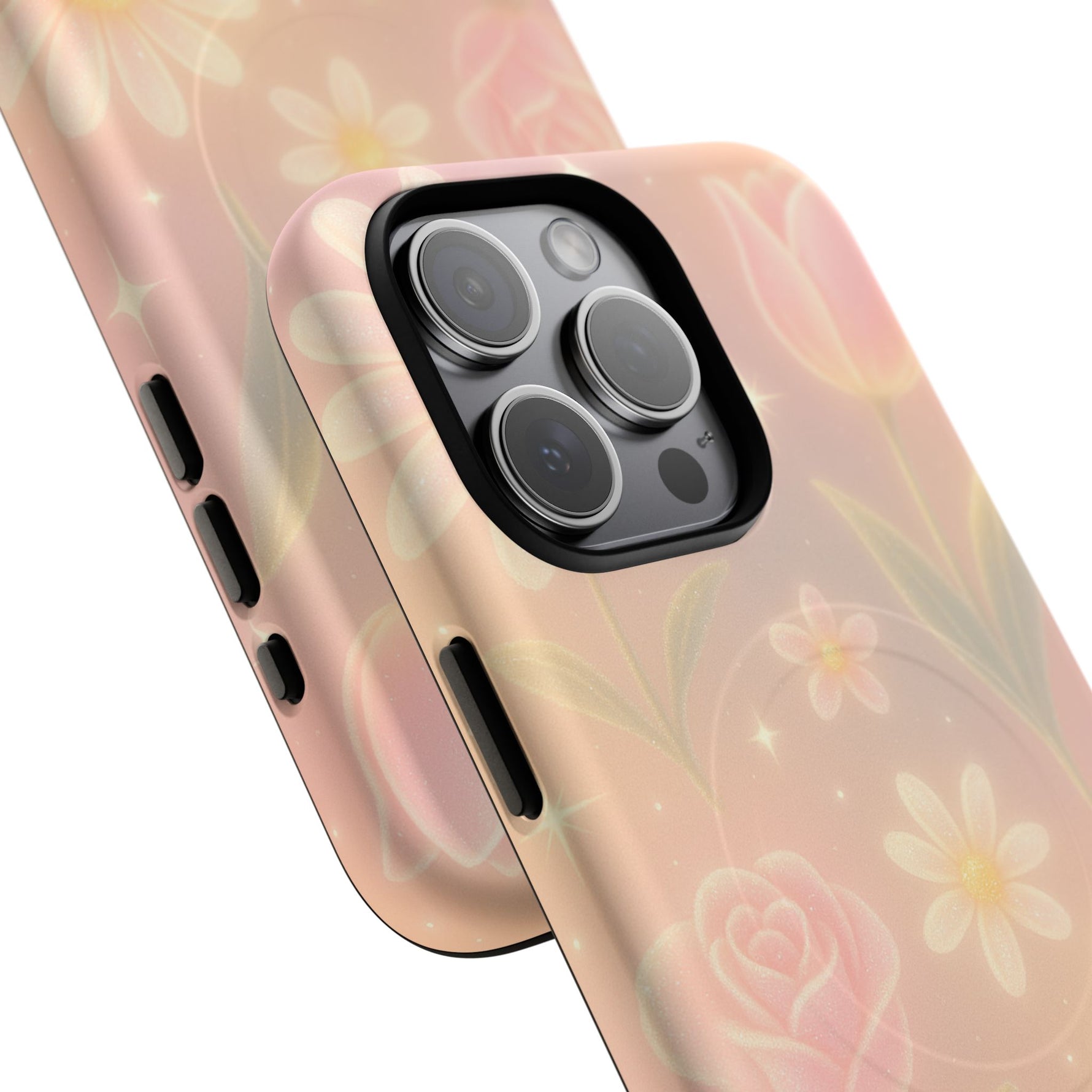 Sparkle Garden Floral iPhone Case with MagSafe - Shamo's