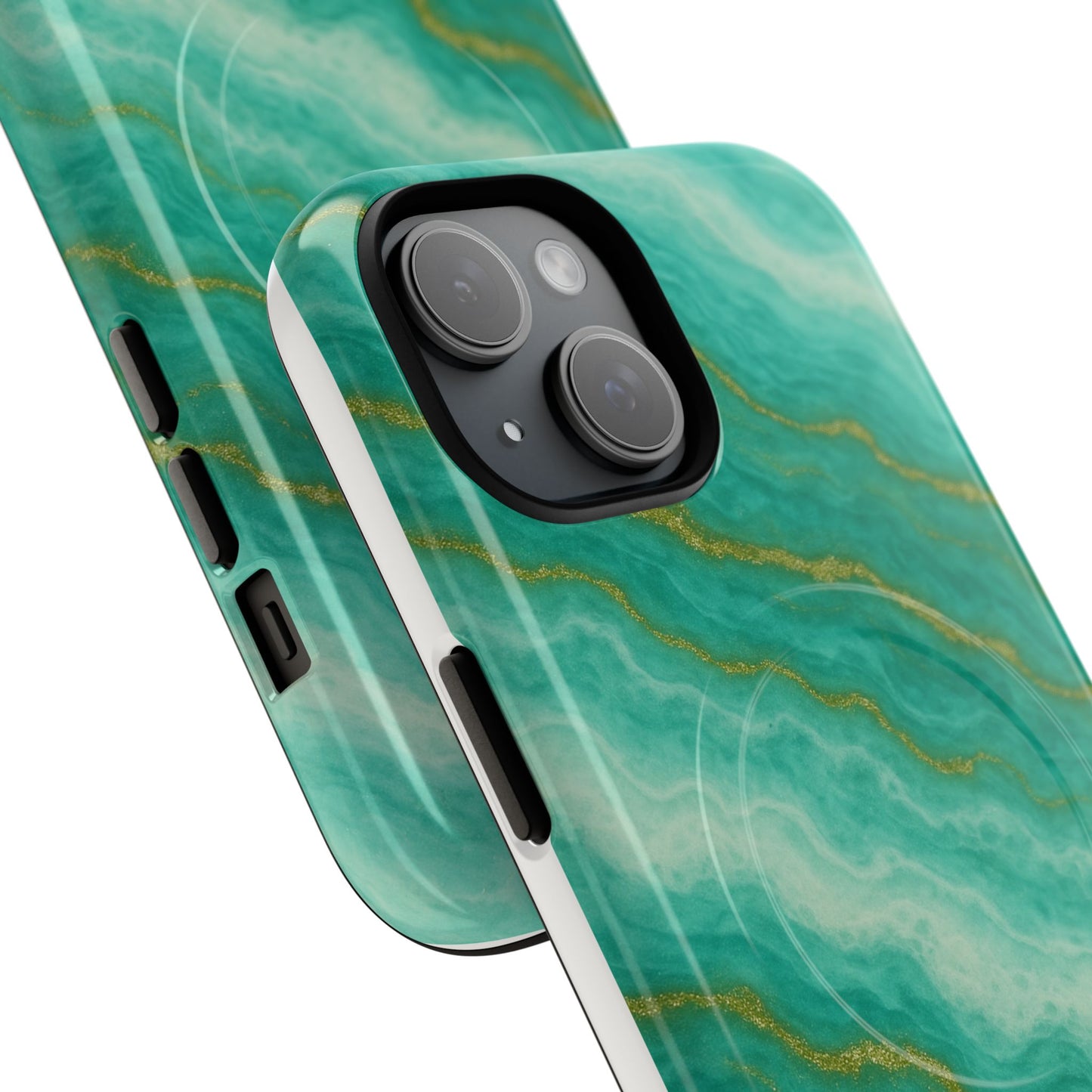 Ocean Marble Flow iPhone Case with MagSafe - Shamo's