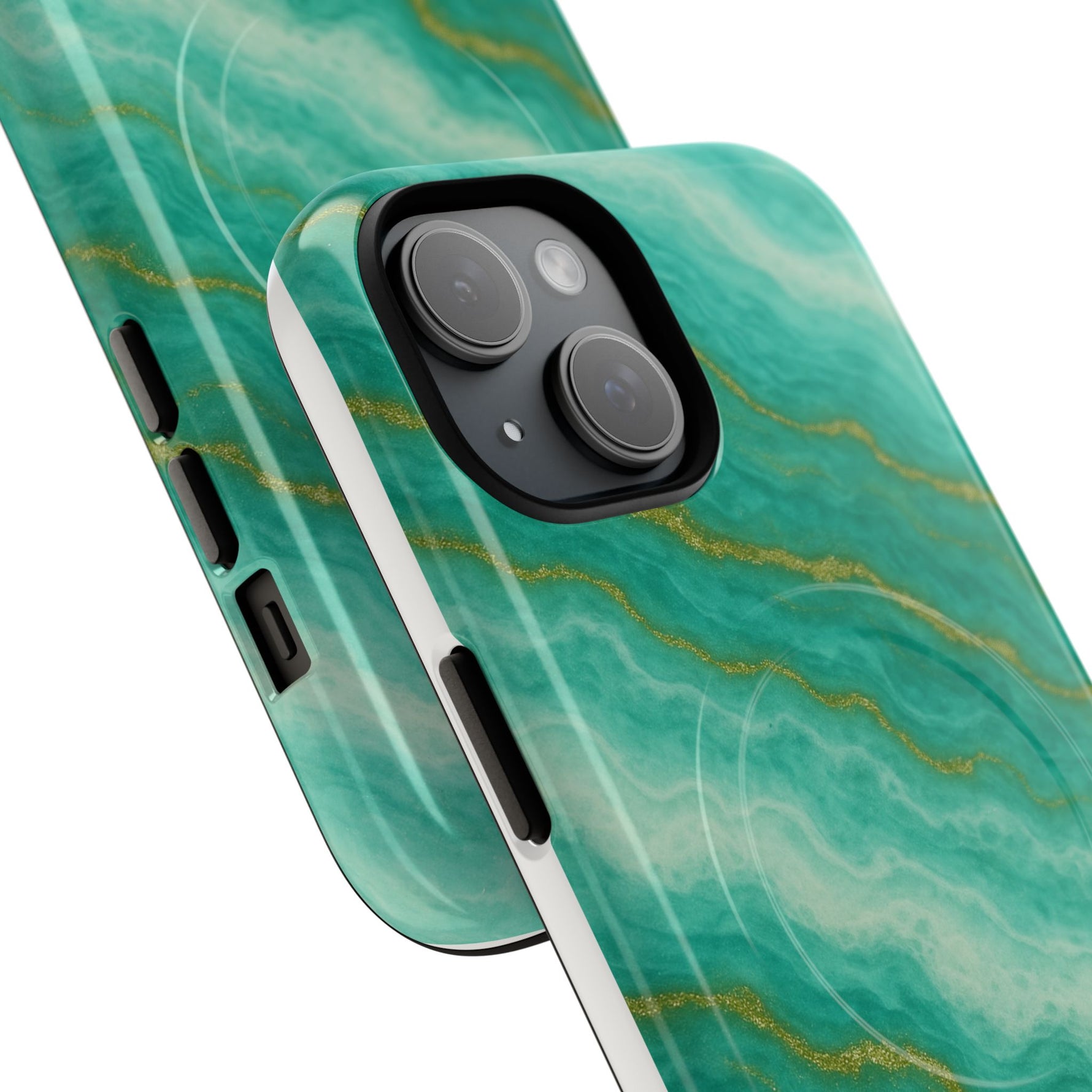 Ocean Marble Flow iPhone Case with MagSafe - Shamo's