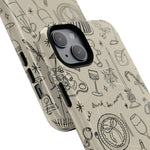 Festive Doodle iPhone Case (’drink, be merry’ Holiday Design) | compatible with MagSafe  Shamo's